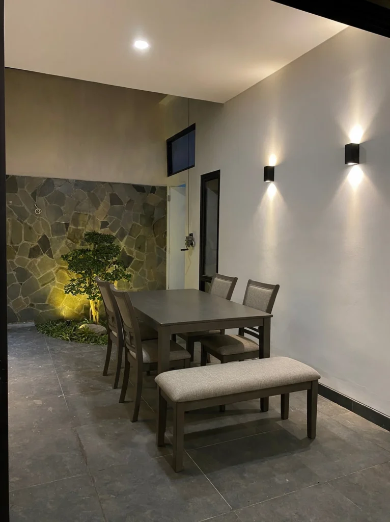 desain ruang makan hauviz home